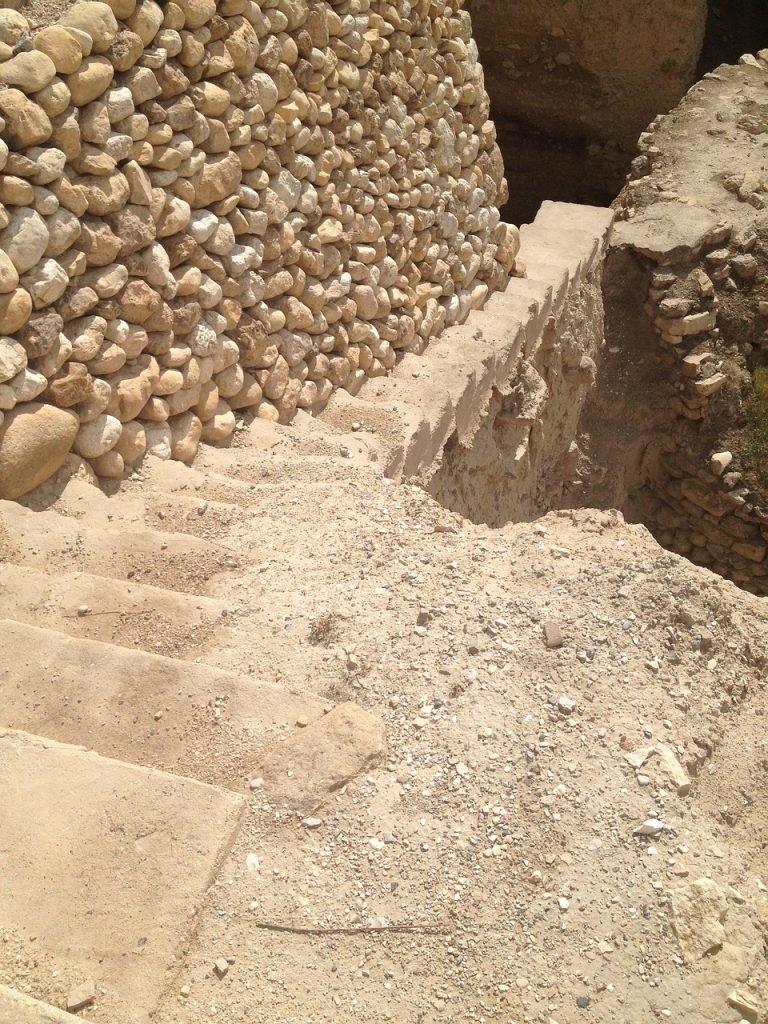 stairs, jericho, stone-556026.jpg