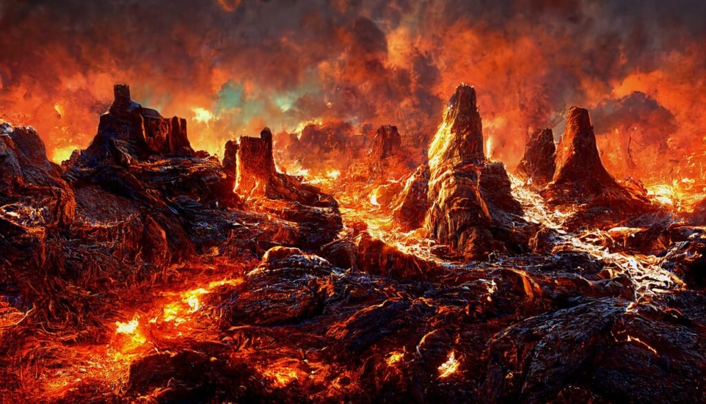 vulcanic landscape, landscape, vulcano, nature background, vulcanic, windows wallpaper, lava, magma, lava world, lava landscape, beautiful nature, ai art, beautiful wallpaper, fantasy, laptop wallpaper, full hd wallpaper, fantasy landscape, background, free wallpaper, wallpaper, cool backgrounds, hd wallpaper, desktop backgrounds, mac wallpaper, fire, nature wallpaper, 4k wallpaper 1920x1080, hell, wallpaper hd, wallpaper 4k, 4k wallpaper, burning, free background, ash, smoke